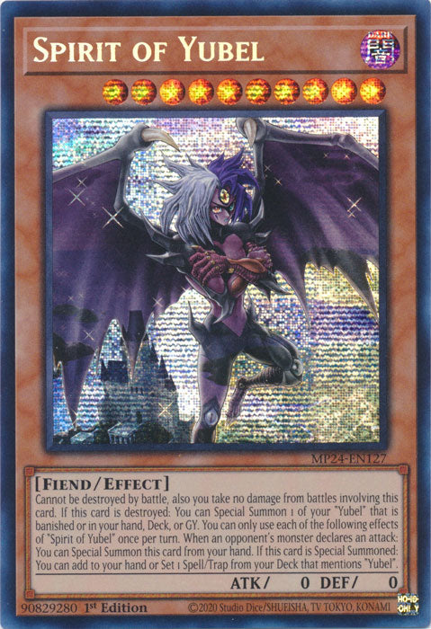 Spirit of Yubel - MP24-EN127 - Prismatic Secret Rare - 1st Edition