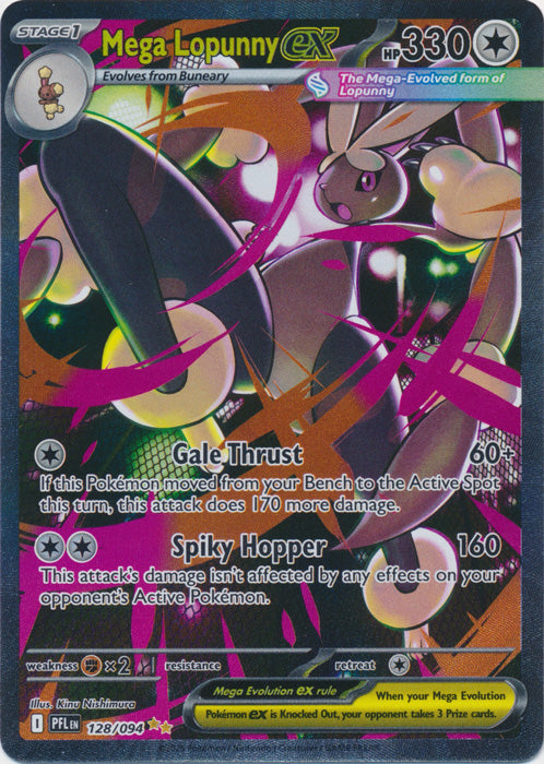 Mega Lopunny ex - 128/094 - Special Illustration Rare