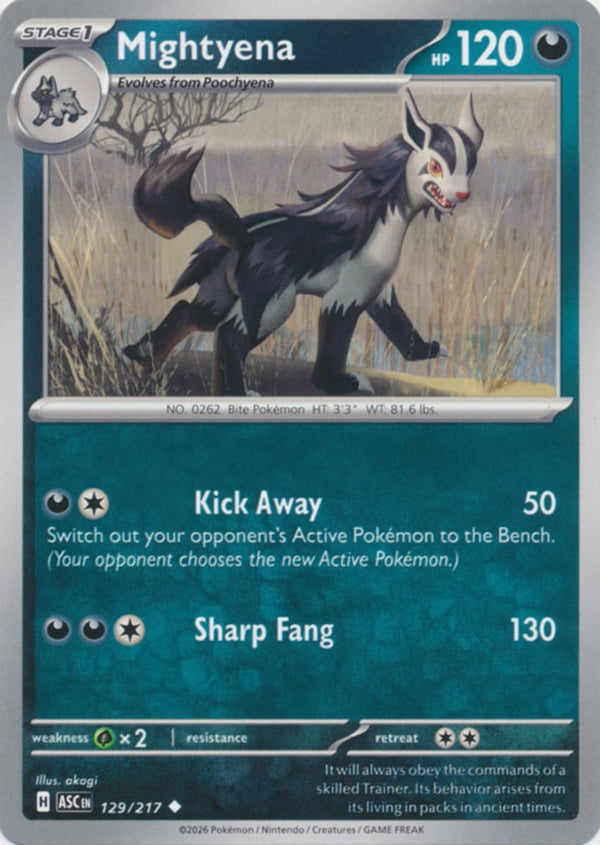 Mightyena - 129/217 - Uncommon