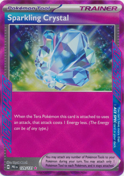 Sparkling Crystal - 129/131 - ACE SPEC Rare