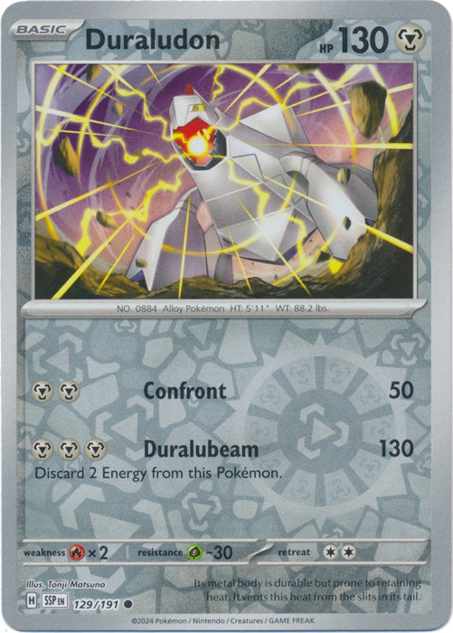 Duraludon - 129/191 - Common - Reverse Holo