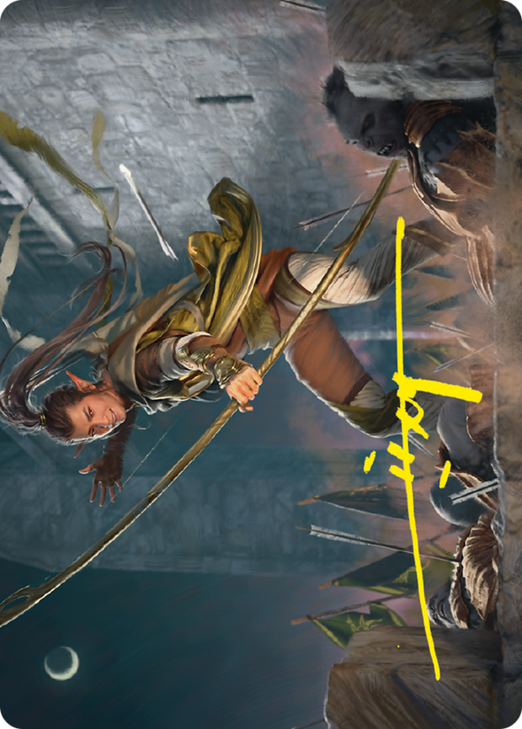 Legolas, Counter of Kills - Art Series (Gold-Stamped Signature) (ALTR)
