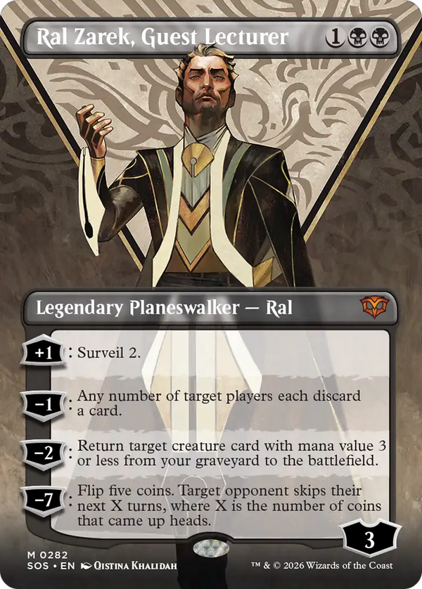 Ral Zarek, Guest Lecturer - Borderless (SOS)