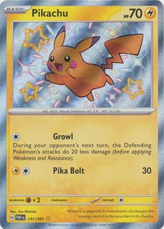 401 Games Canada - Pikachu - 131/091 - Shiny Rare 401 Games Canada - Pikachu - 131/091 - Shiny Rare