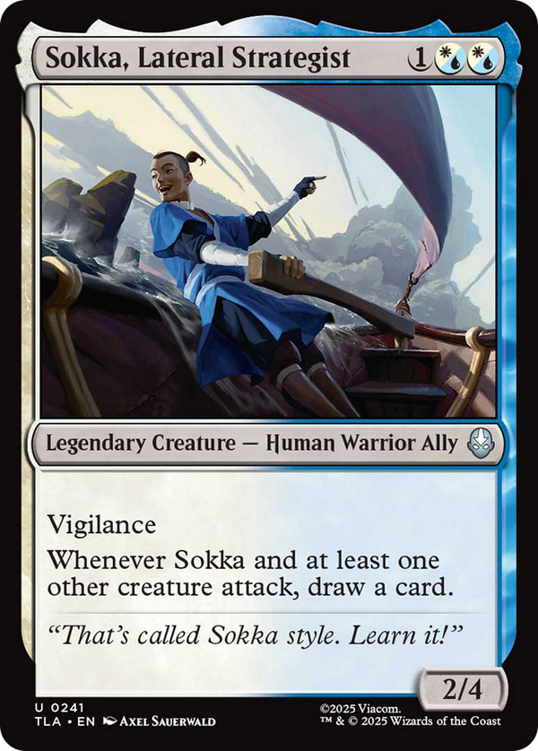 Sokka, Lateral Strategist (TLA)