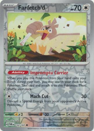 Farfetch'd - 132/167 - Common - Reverse Holo