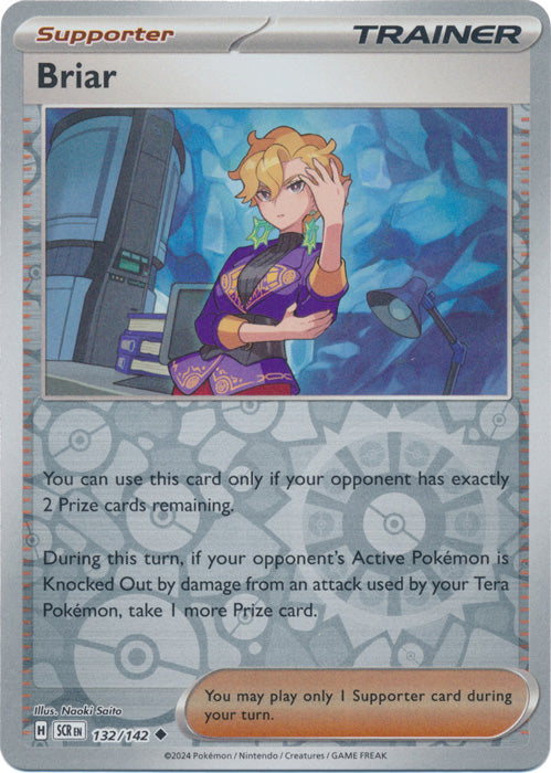 Briar - 132/142 - Uncommon - Reverse Holo