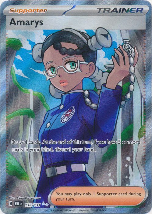 Amarys - 132/131 - Full Art Ultra Rare
