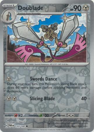 Doublade - 133/182 - Common - Reverse Holo available at 401 Games Canada