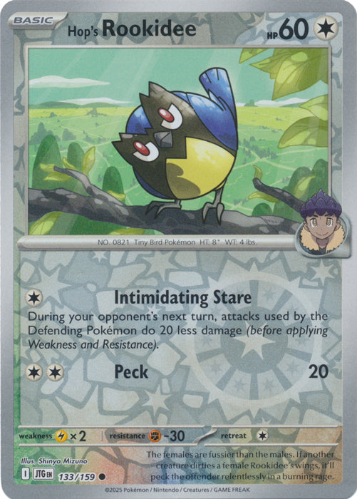 Hop's Rookidee - 133/159 - Common - Reverse Holo