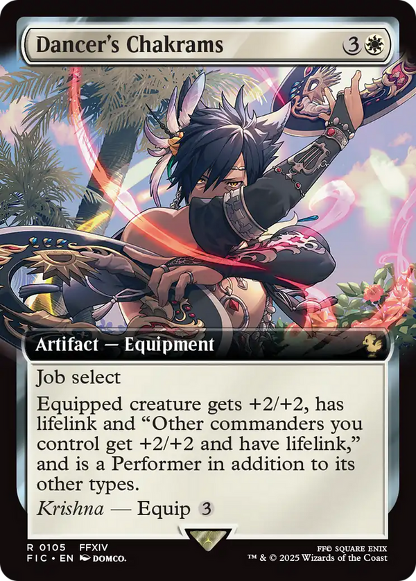 Dancer's Chakrams - Extended Art (FIC)
