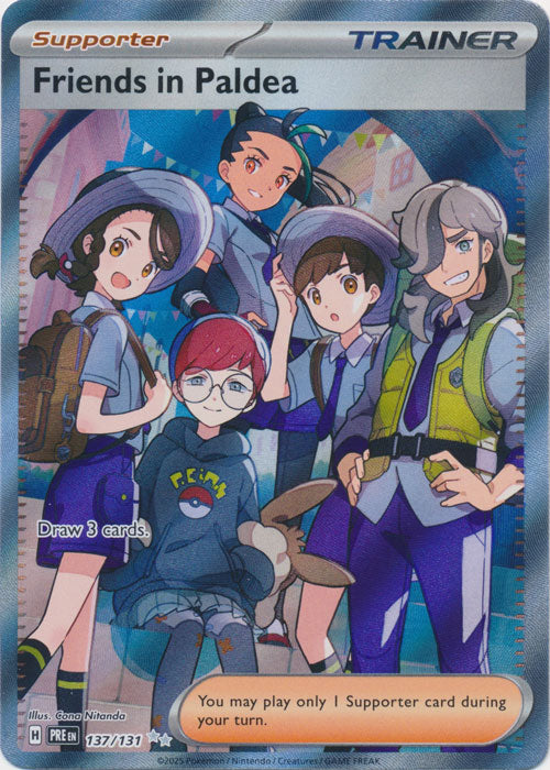 Friends in Paldea - 137/131 - Full Art Ultra Rare
