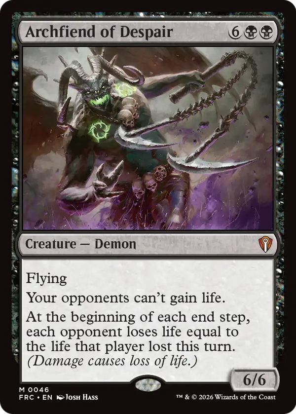 Archfiend of Despair (FRC) (Pre-Order)