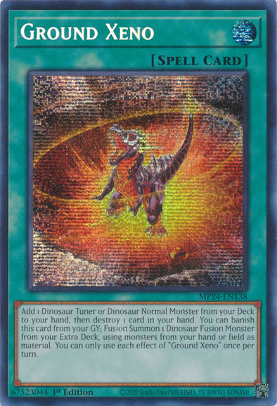 Ground Xeno - MP24-EN138 - Prismatic Secret Rare - 1st Edition