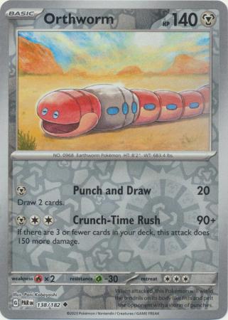 Orthworm - 138/182 - Uncommon - Reverse Holo available at 401 Games Canada