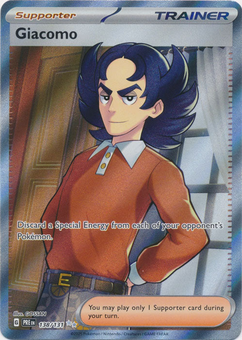 Giacomo - 138/131 - Full Art Ultra Rare