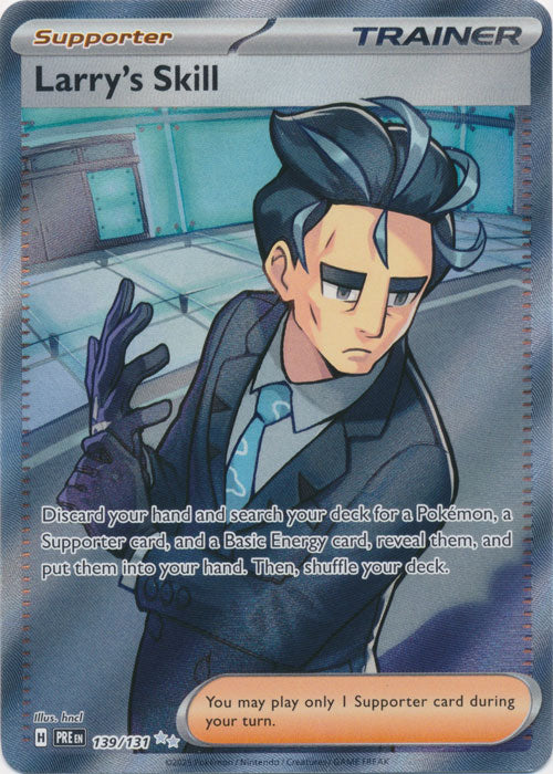 Larry's Skill - 139/131 - Full Art Ultra Rare