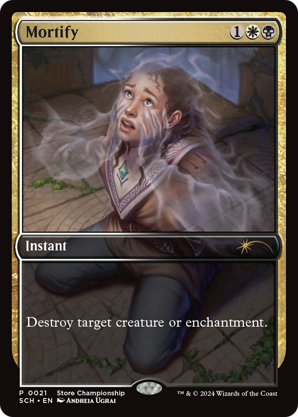 Mortify - Store Championship Promo (SCH)