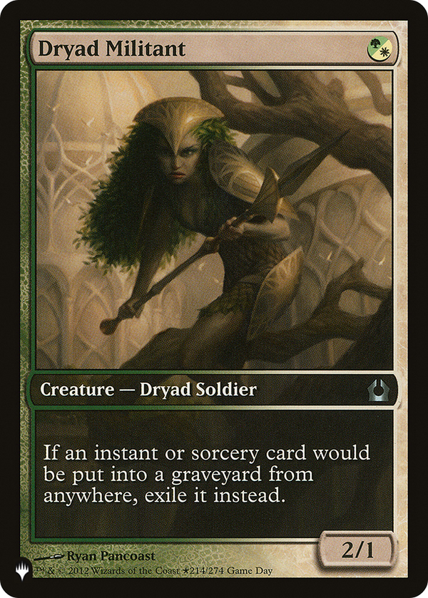 Dryad Militant  - PRTR Reprint (PLST)