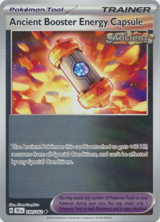 Ancient Booster Energy Capsule - 140/162 - Uncommon - Reverse Holo