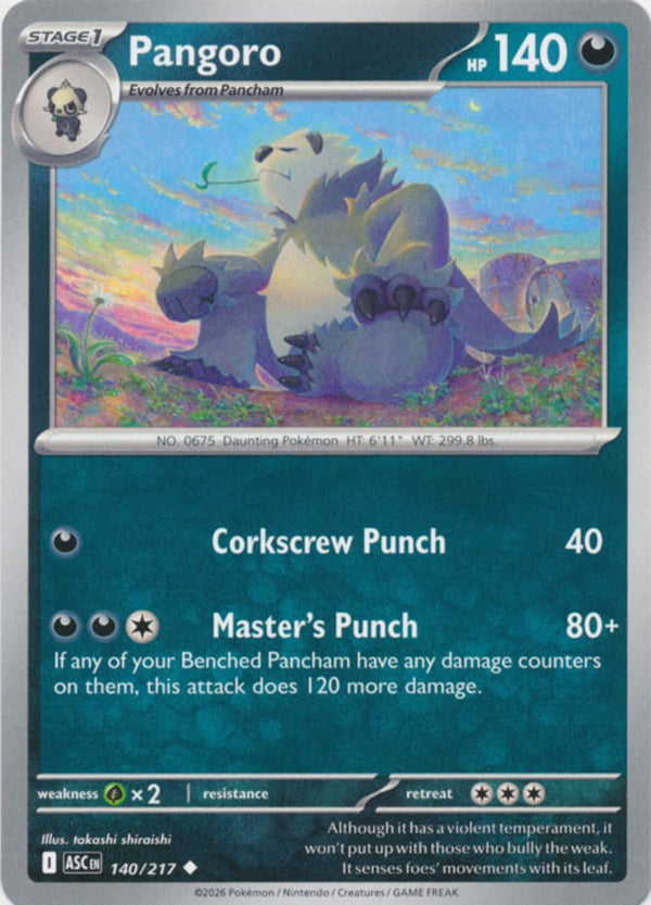 Pangoro - 140/217 - Uncommon