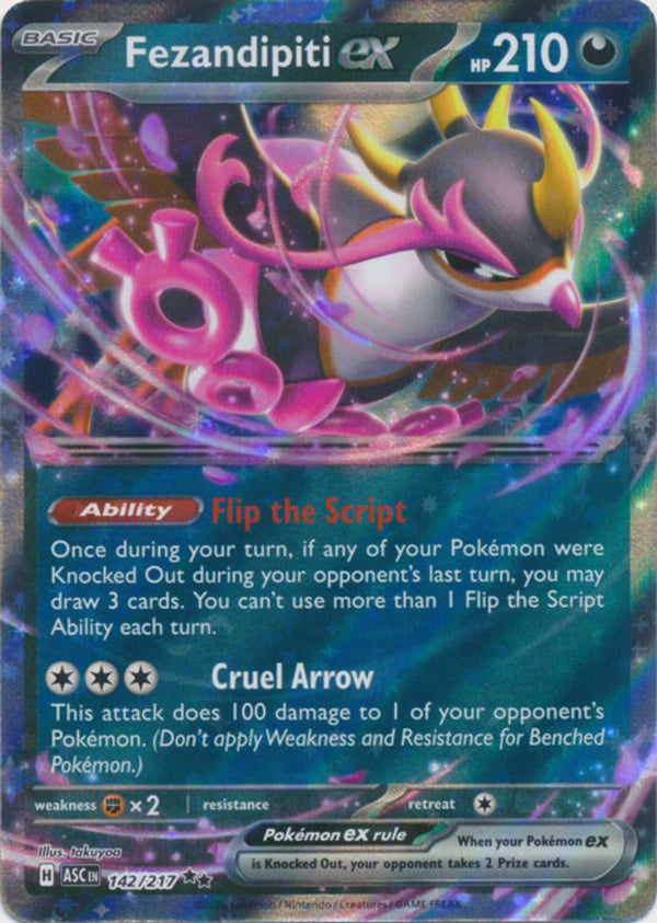 Fezandipiti ex - 142/217 - Double Rare