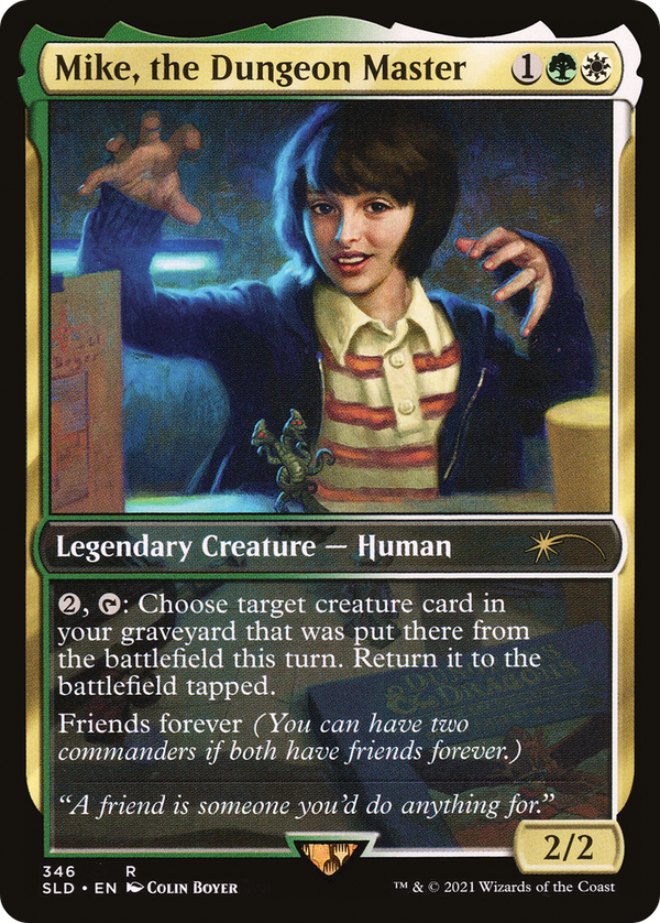 Mike, the Dungeon Master - Stranger Things Secret Lair (SLD)