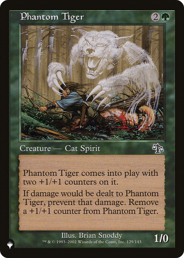 Phantom Tiger - JUD Reprint (PLST)