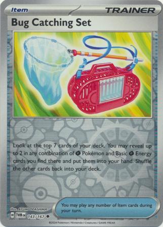 Bug Catching Set - 143/167 - Uncommon - Reverse Holo