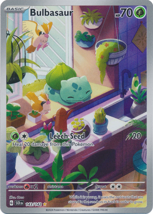 Pokemon142 401 Games Canada - Bulbasaur - 143/142 - Illustration Rare