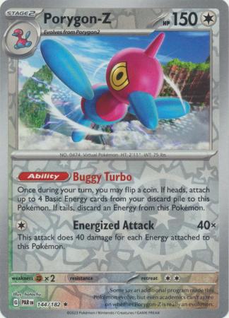 Porygon-Z - 144/182 - Rare - Reverse Holo