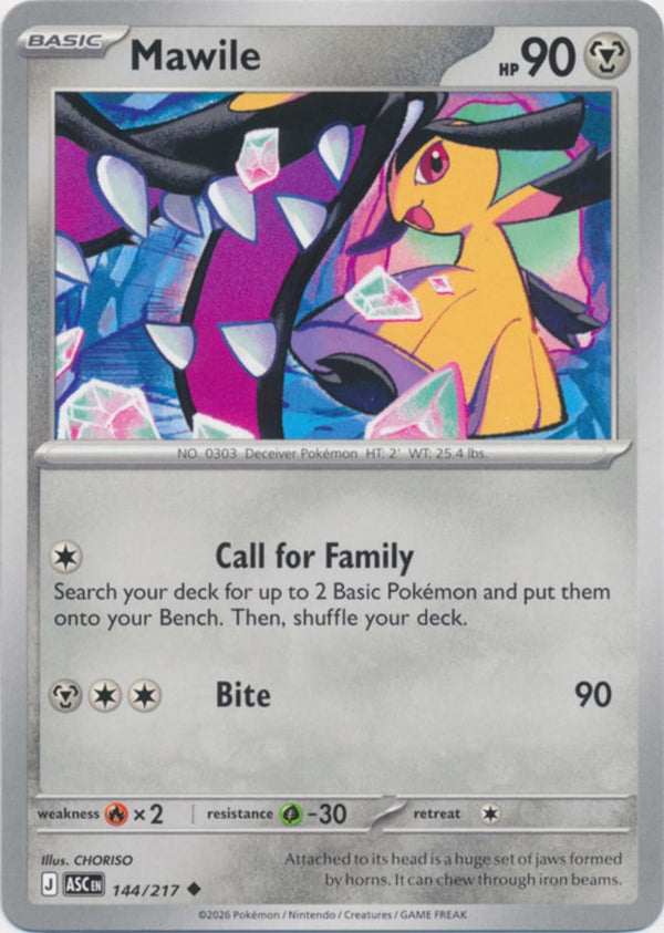 Mawile - 144/217 - Uncommon