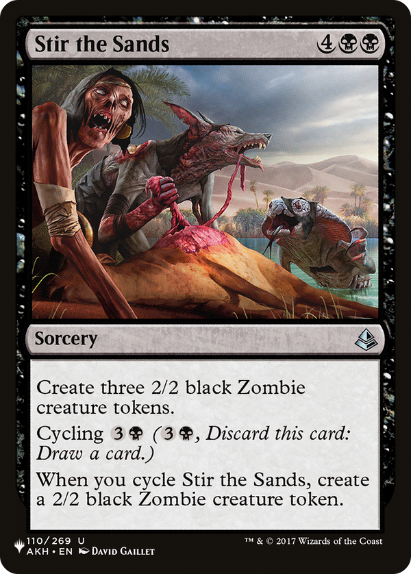 Stir the Sands - AKH Reprint (PLST)