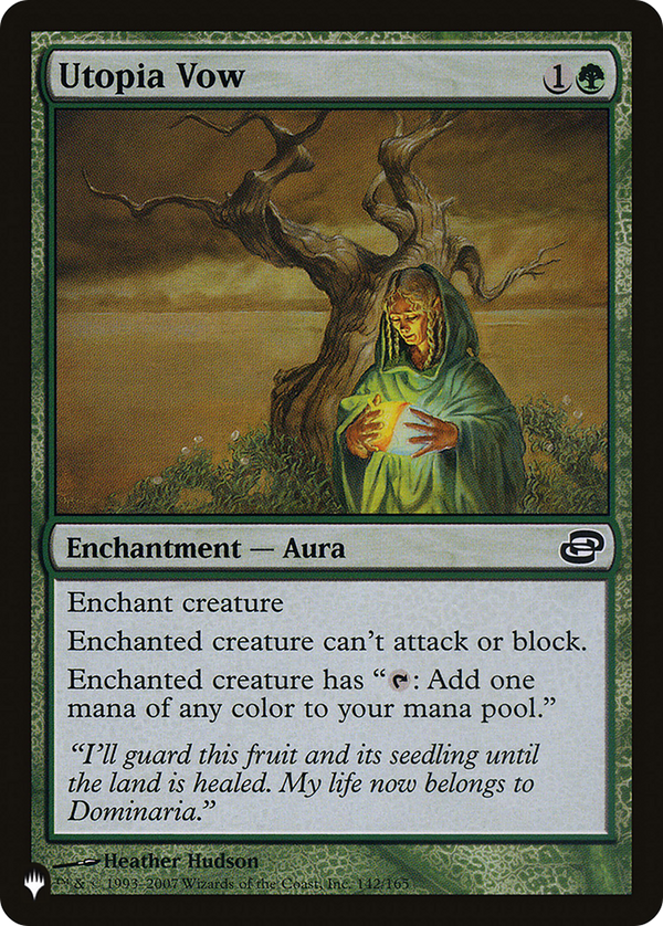 Utopia Vow - PLC Reprint (PLST)