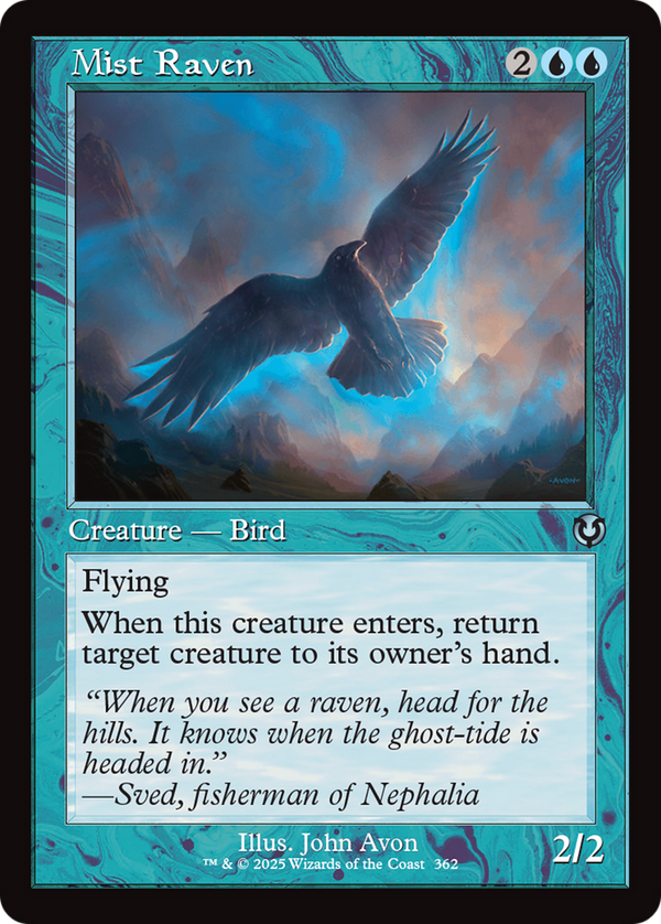 Mist Raven - Retro Frame (INR)