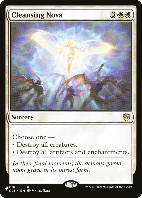 Cleansing Nova - C21 Reprint (PLST)