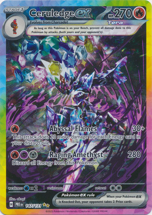 Ceruledge ex - 147/131 - Special Illustration Rare