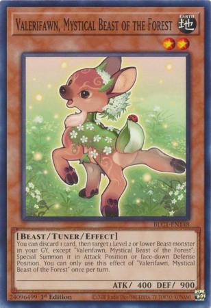 Valerifawn, Mystical Beast of the Forest - BLC1-EN148 - Common - 1st Edition