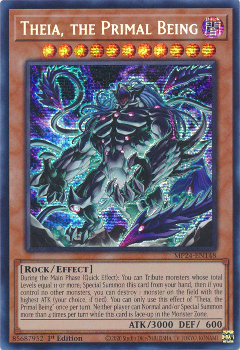 Theia, the Primal Being - MP24-EN148 - Prismatic Secret Rare - 1st Edition