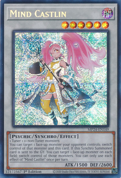 Mind Castlin - MP24-EN149 - Prismatic Secret Rare - 1st Edition