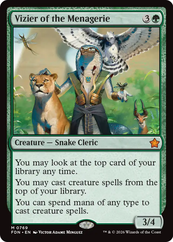 Vizier of the Menagerie (FDN)