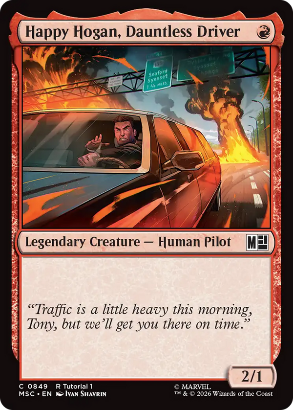 Happy Hogan, Dauntless Driver (MSC)