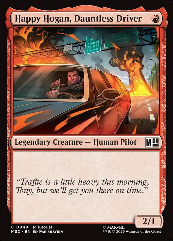 Happy Hogan, Dauntless Driver (MSC)