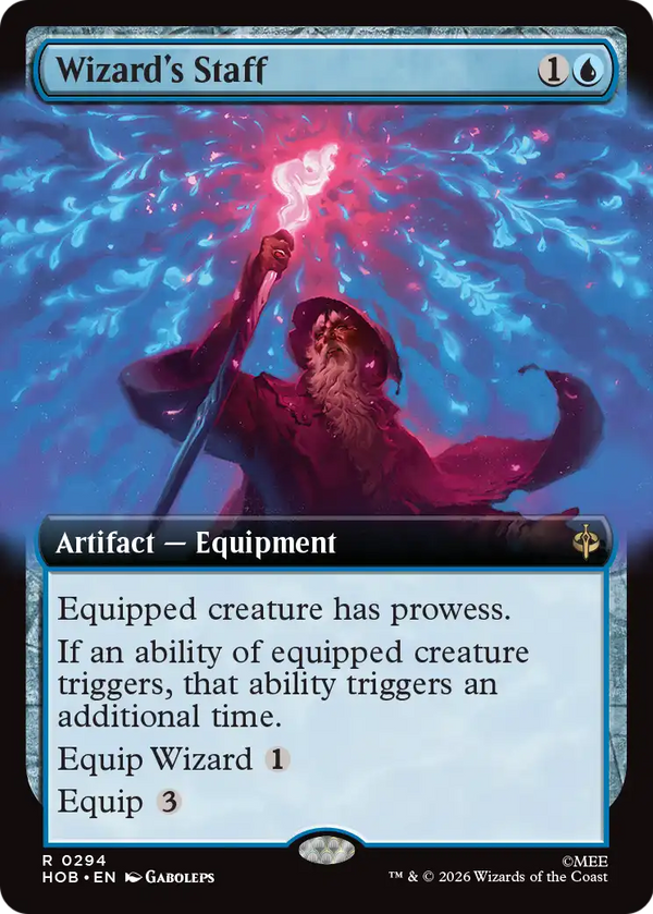 Wizard's Staff - Extended Art (HOB)