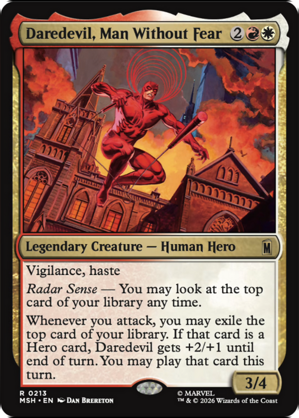 Daredevil, Man Without Fear (MSH) (Pre-Order)