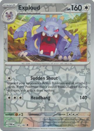 Exploud - 150/182 - Uncommon - Reverse Holo available at 401 Games Canada