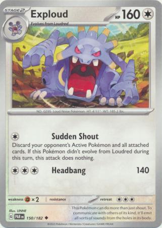 Exploud - 150/182 - Uncommon available at 401 Games Canada