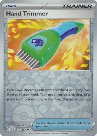 Hand Trimmer - 150/162 - Uncommon - Reverse Holo