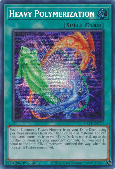 Heavy Polymerization - MP24-EN150 - Prismatic Secret Rare - 1st Edition