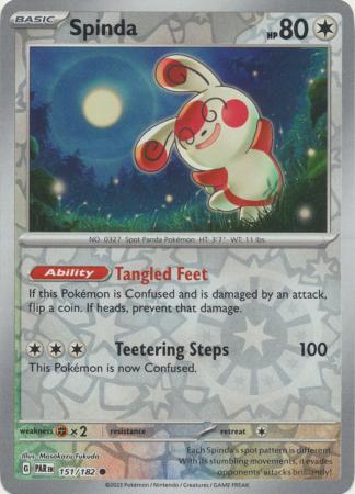 Spinda - 151/182 - Common - Reverse Holo available at 401 Games Canada